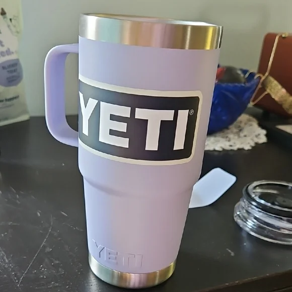 YETI Lavender Insulated Mug with Handle - Picture 2 of 5
